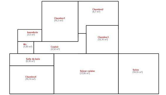 maison contemporaine 4 chambres