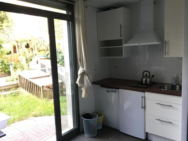 Maison de ville – Rennes Saint-Hélier, volumes et jardin