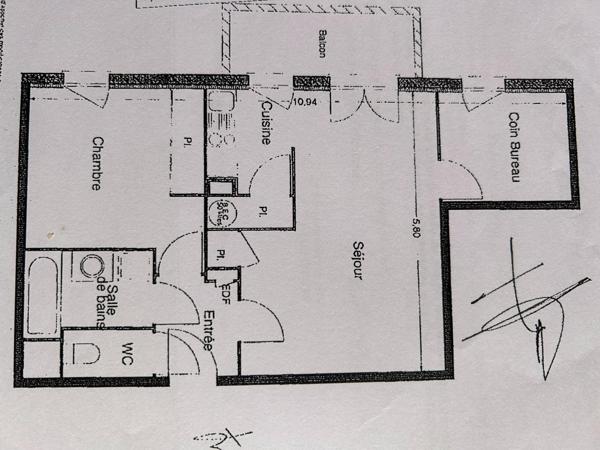 Montauban – T2 bis en rez-de-chaussée dans résidence sécurisée, idéal résidence principale ou investissement locatif.Montauban – T2 bis en rez-de-chaussée dans résidence sécurisée, idéal résidence principale ou investissement locatif.