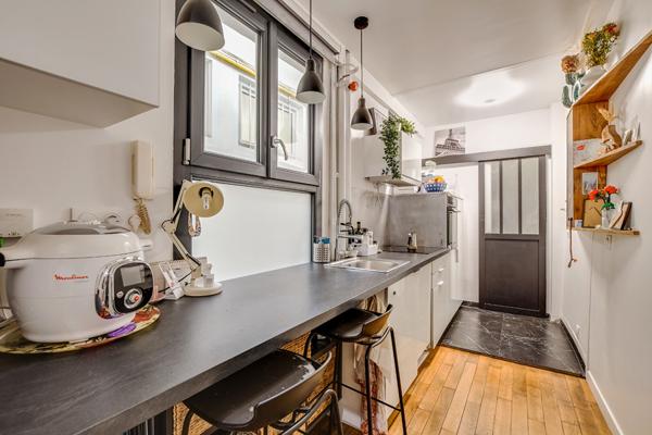 Appartement Paris 1 pièce(s) 21.5 m2, Paris 75006