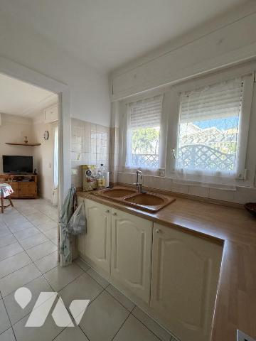 Menton centre, 3 pièces de 77 m² proche des tennis 