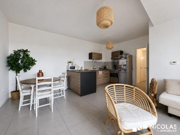 T3 récent de 62 m² – terrasse, parking, piscine et ascenseur