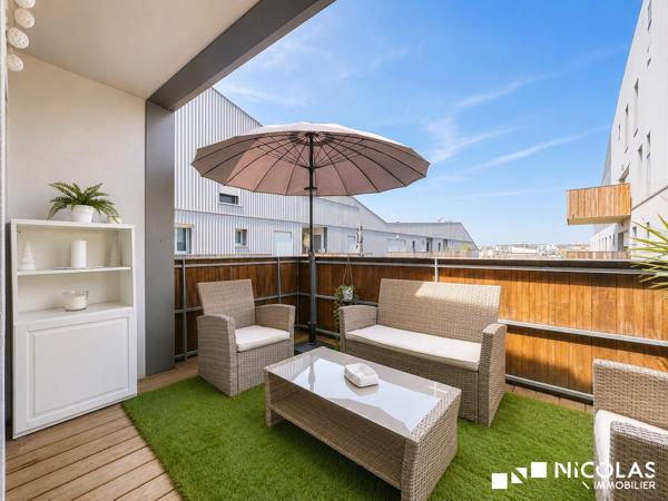 T3 récent de 62 m² – terrasse, parking, piscine et ascenseur