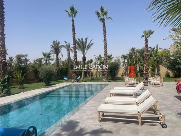 À vendre Maison contemporaine dans un domaine privé à Marrakech