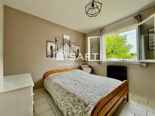 Maison 4 chambres, belle parcelle avec piscine et vue forêt