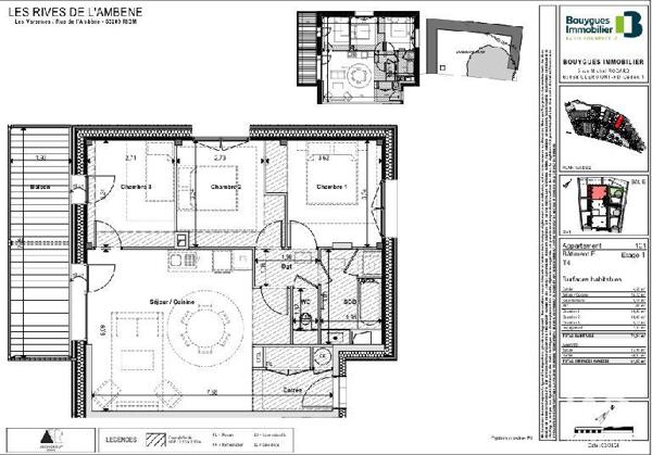 Appartement (neuf) à vendre 4 pièces 71 m² Riom
