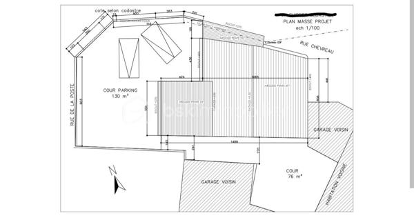 Terrain de 378 m²