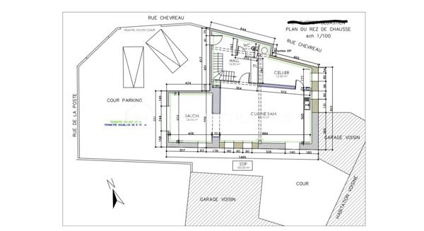 Terrain de 378 m²