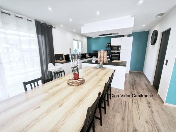 Maison à vendre Marseillan villa T5 avec garage, piscine, terrain