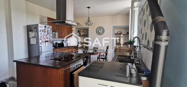 Maison de village 120 m² avec jardin, garage/cave