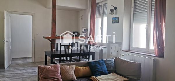 Maison de village 120 m² avec jardin, garage/cave