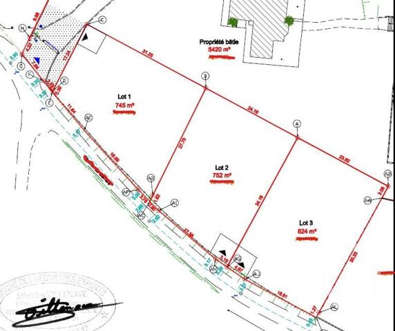 Terrain à vendre  752 m2 ONDRES - 40