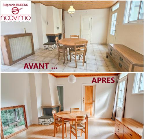 Maison à rénover avec potentiel - 130 m² - 4 chambres - Nueil-les-Aubiers