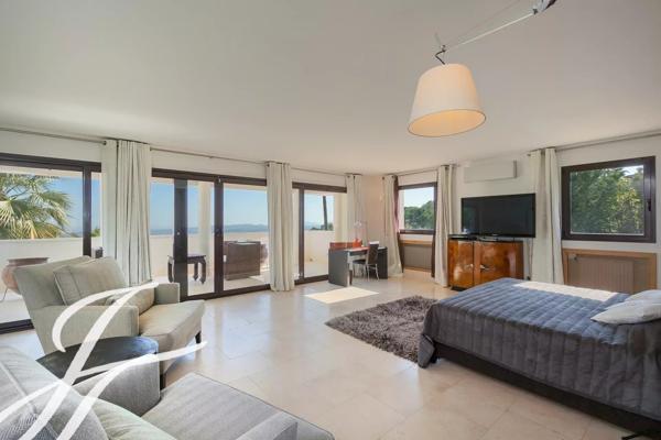 Villa avec vue mer panoramique à louer à Saint Paul de Vence - Domaine Privé