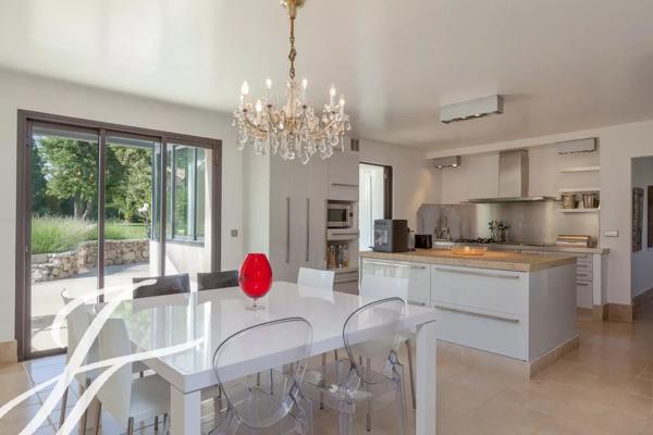 Villa avec vue mer panoramique à louer à Saint Paul de Vence - Domaine Privé