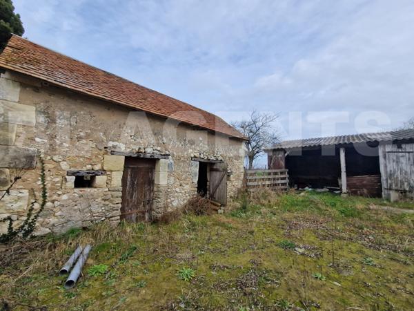 Maison avec dépendances et grand terrain - Fort potentiel
