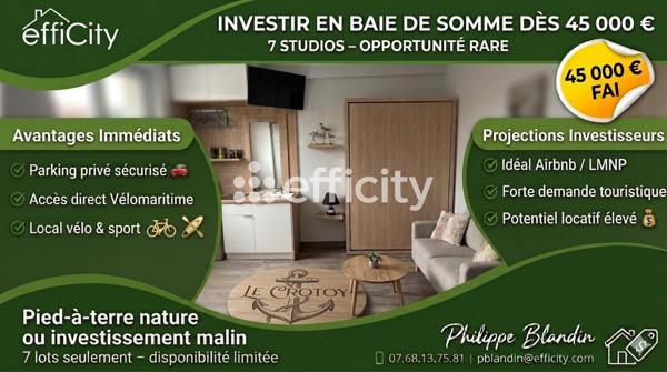 Appartement 1 pièce - 19 m² Exclusivité