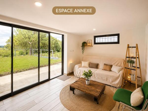 Un cocon nature aux espaces inattendus