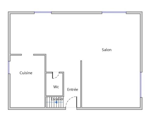 Maison familiale 109 m² avec garage – 4 chambres – Jardin – Garage – Calme