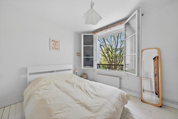 Paris (75020) Charmant 3 pièces avec mezzanine – Dernier étage – Lumineux et traversant