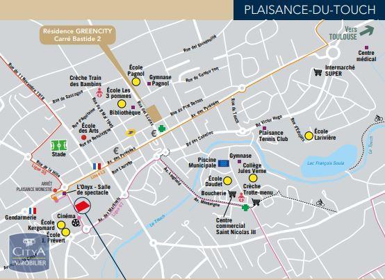 Appartement à louer 2 pièces 44.07m²