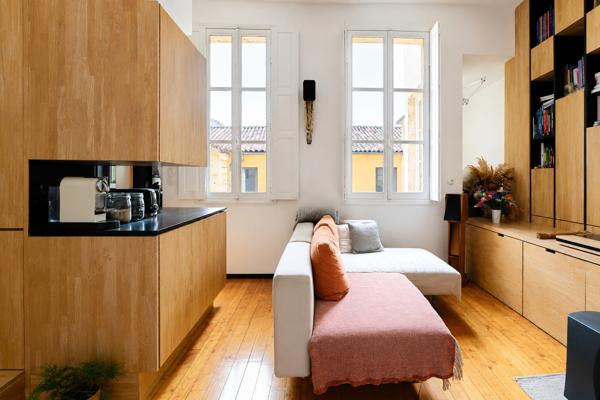 ARCHITECTURE SINGULIÈRE - 2014 - Duplex optimisé par architecte - Bordeaux
