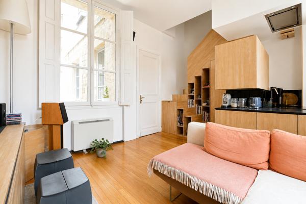ARCHITECTURE SINGULIÈRE - 2014 - Duplex optimisé par architecte - Bordeaux