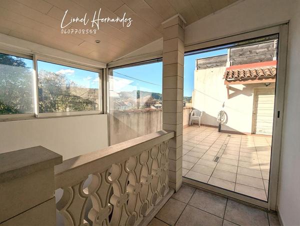 Maison de ville - 136 m² - 4 chambres - Terrasses - jardin avec vue - Garage