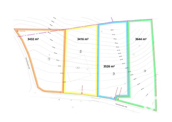 Terrain à vendre 3 432 m² Sarlat-la-Canéda