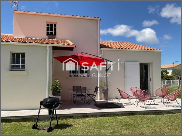 Maison 3 chambres, vie de plain-pied, grand jardin