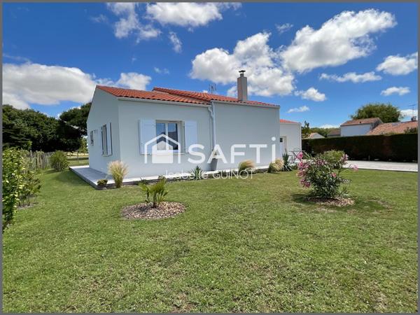 Maison 3 chambres, vie de plain-pied, grand jardin