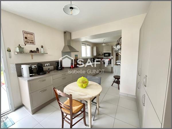 Maison 3 chambres, vie de plain-pied, grand jardin
