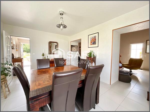 Maison 3 chambres, vie de plain-pied, grand jardin