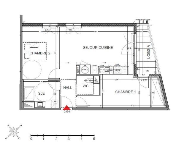 Appartement à vendre 3 pièces 59 m² Saint-Rémy-de-Provence