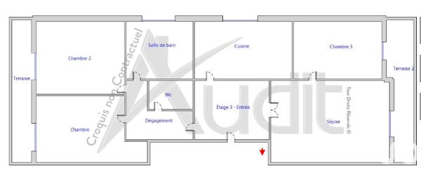 Appartement à vendre 4 pièces 85 m² Pierrefitte-sur-Seine