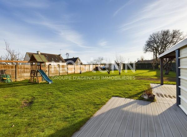 Maison à vendre à Treffléan - 4 chambres - Grand terrain - Garage - Vie de plain pied
