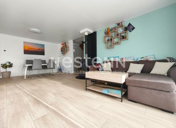 Maison à vendre à Treffléan - 4 chambres - Grand terrain - Garage - Vie de plain pied