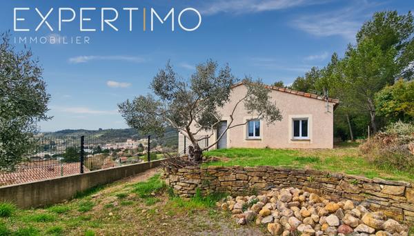 Saint-Ambroix (30500) Maison 140 m² avec piscine, 4 chambres, 2 bureaux.