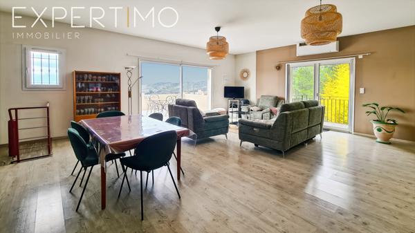 Saint-Ambroix (30500) Maison 140 m² avec piscine, 4 chambres, 2 bureaux.