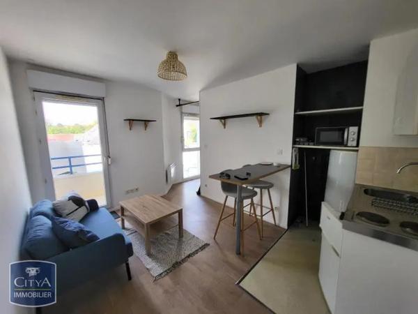 Appartement à louer 1 pièce 26.3m² Tours (37100)