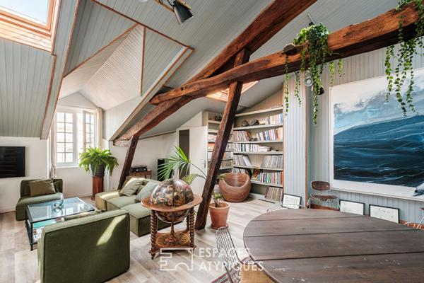 Duplex esprit loft dans le coeur historique