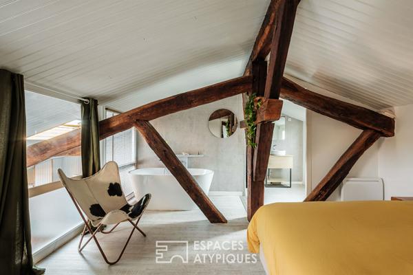 Duplex esprit loft dans le coeur historique