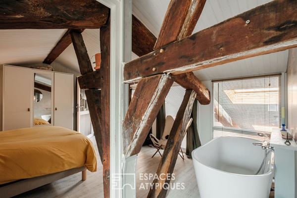 Duplex esprit loft dans le coeur historique