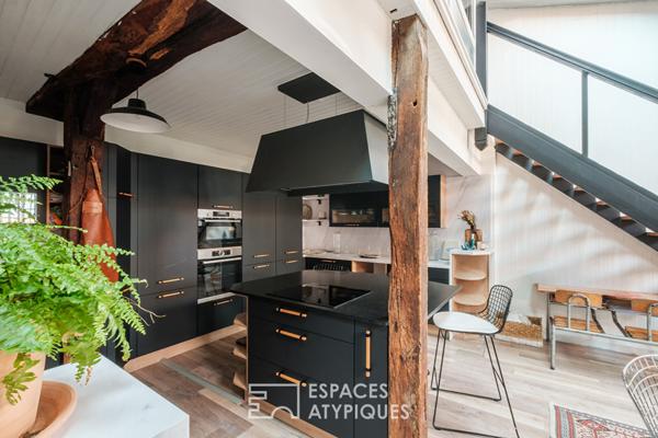 Duplex esprit loft dans le coeur historique
