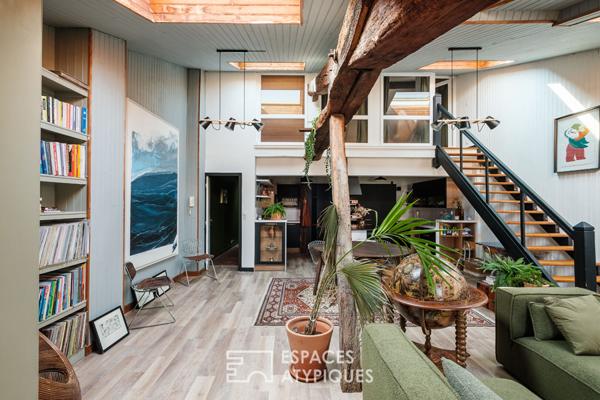 Duplex esprit loft dans le coeur historique