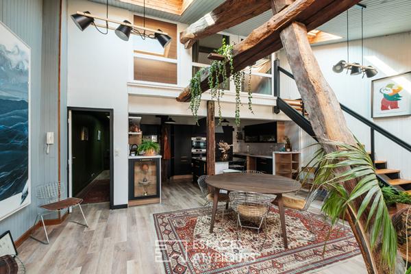 Duplex esprit loft dans le coeur historique
