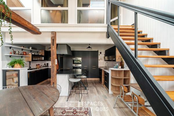 Duplex esprit loft dans le coeur historique