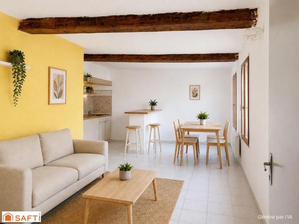 Avignon Intra-Muros - Lumineux T2 de 34m2, au calme