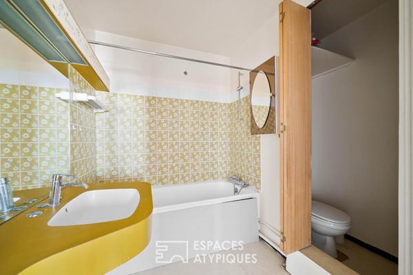 Duplex aux derniers étages – Place d’Italie / Butte-aux-Cailles