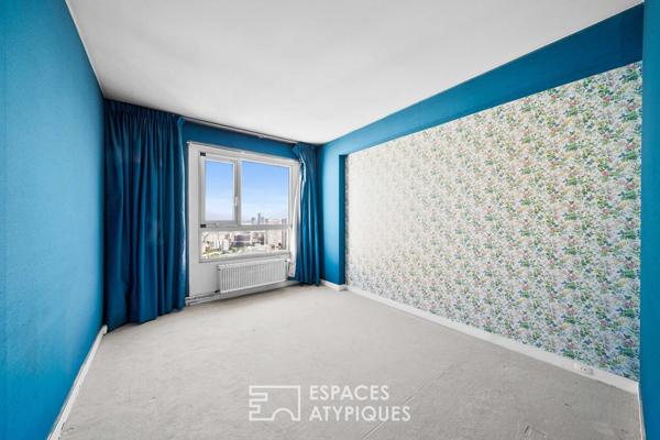 Duplex aux derniers étages – Place d’Italie / Butte-aux-Cailles